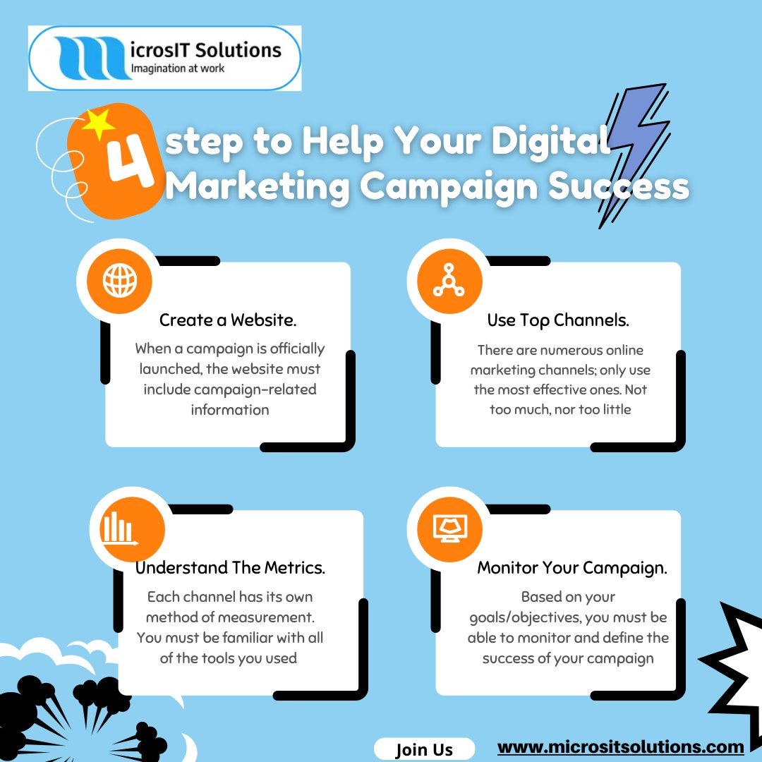 Micros_IT's tweet photo. Steps to Help Your Digital Marketing Campaign Success Help You :
For More Information :
Call: - +91 88 0008 7658, +1(888)-735-0999
Visit Our Website👉https://t.co/vcLeUTYu67
#DigitalMarketing
#SMEs
#SmallBusiness
#MarketingStrategy
#onlinemarketing https://t.co/GMovf6uf74
