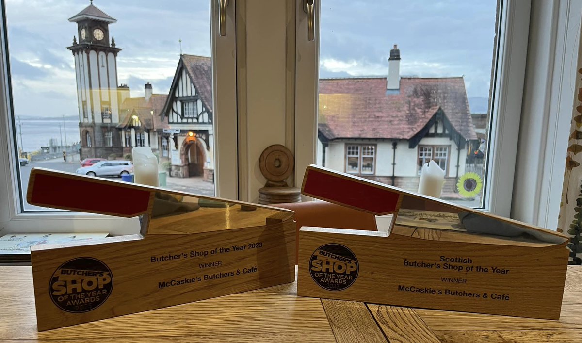Yesterday we attended the annual Butcher Shop of the Year awards in Birmingham! We're thrilled to announce we won the UK Butcher's Shop of the Year and Scottish Butcher's Shop of the Year! 🌟 Thank you so much to our loyal customers; your support means the world to us!