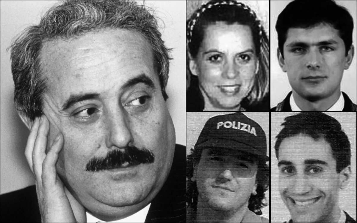 Giovanni Falcone
Francesca Morvillo
Vito Schifani
Rocco Dicillo
Antonio Montinaro

Non vi dimenticheremo mai! ❤️
#GiovanniFalcone #Capaci #23maggio1992