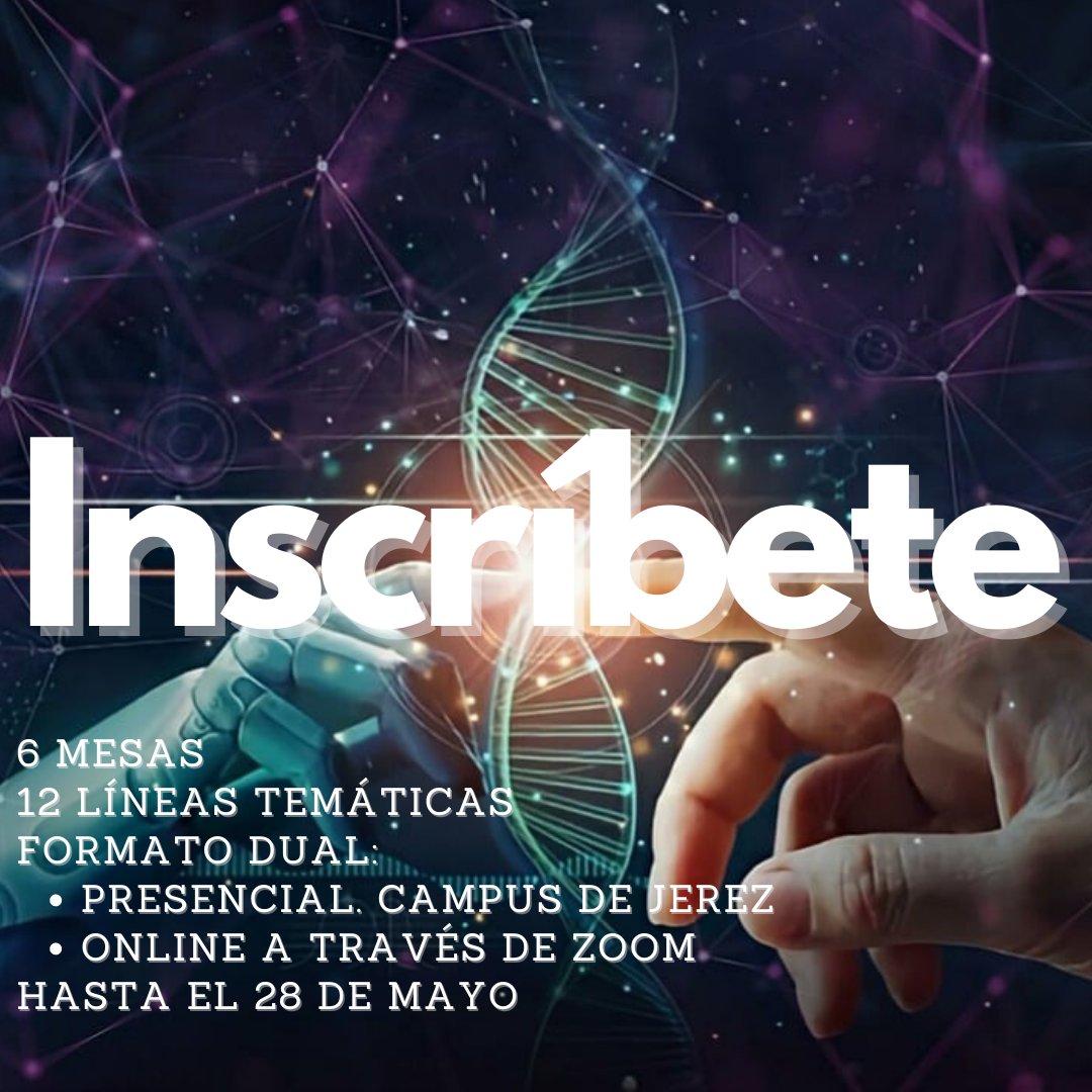 ¡Ha concluido el plazo del #CallForPapers del I Congreso Internacional <a href="/DERJUSIA/">I Congreso Internacional DERJUSIA</a>! Muchas gracias por el eco y la participación, nos vemos la próxima semana.

Recuerda que aún puedes inscribirte como asistente hasta el 28 de mayo. Formato dual, presencial y online.