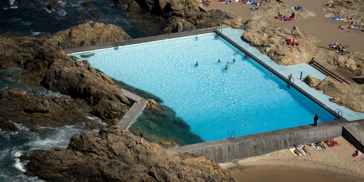 álvaro siza patterns new lebond mechanical watch from swimming pool he designed in 1966    designboom.com/design/alvaro-…