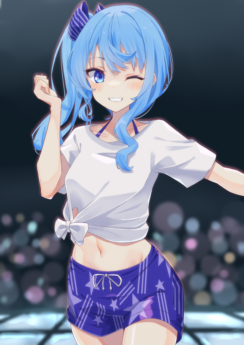 星街すいせい 「だいたいこの3人描いてます #1日でフォロワー何人増えるかチャレンジ」|三神きさらのイラスト