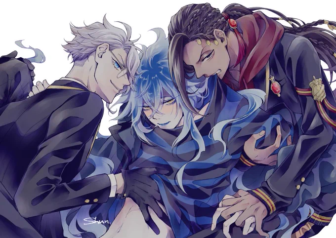 # 最近フォローした人は知らない過去絵を晒す 容姿年齢自在リリ様は3年前あとの3枚は2年くらい前のかなあまりに雑多…(4枚目女体化注意)