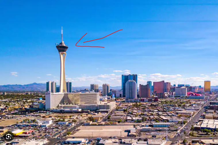 If anyone wants to know where to get the map data for Las Vegas, just look for this tower #TOTK