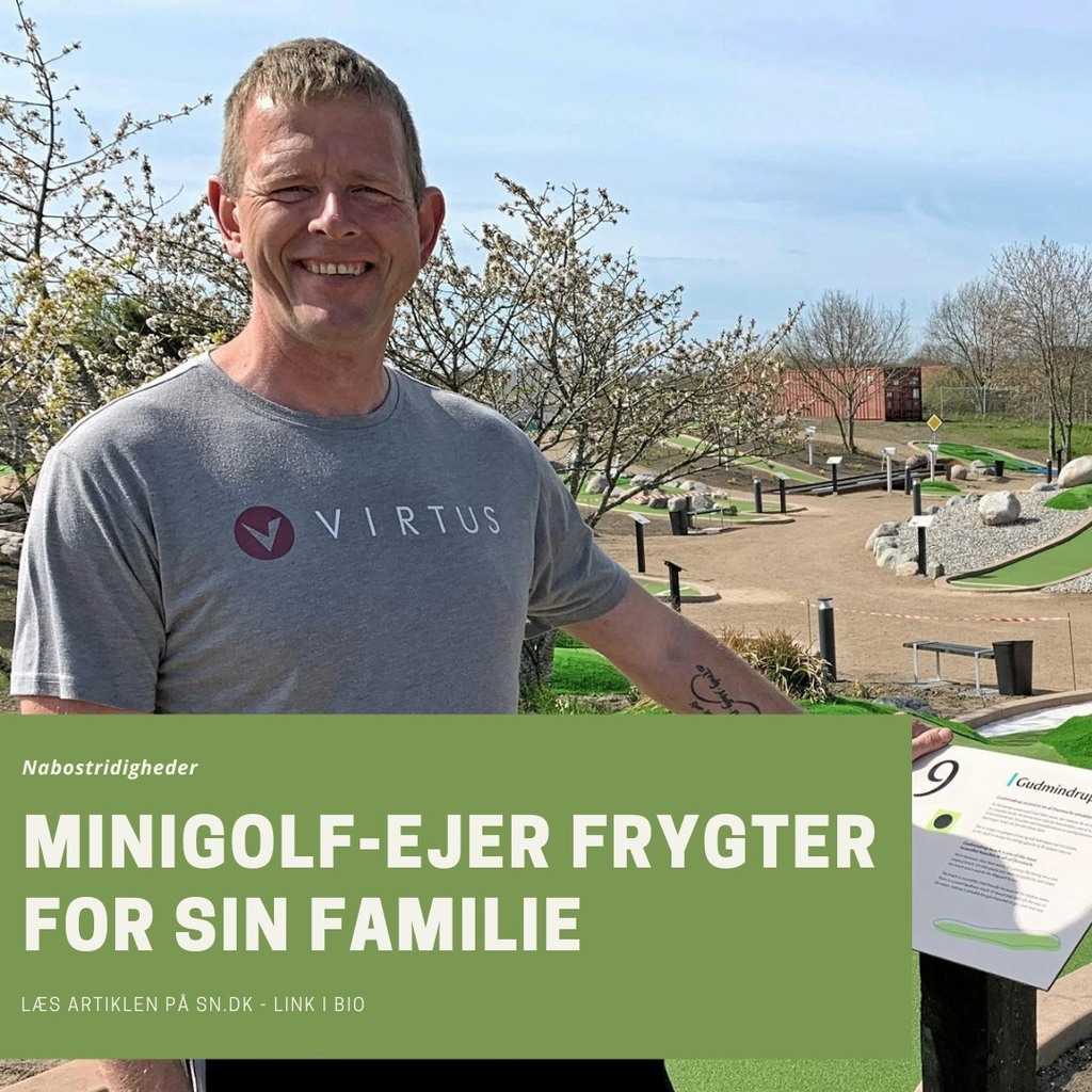Naboen til minigolfbanen i Højby er stadig rasende og det begynder at tære på Simon Larsen, som er nervøs for, hvad naboen kan finde på. #nabostrid #Odsherred #minigolf #Højby Læs artiklen på sn.dk - Link i bio
🖊 Pia Larsen