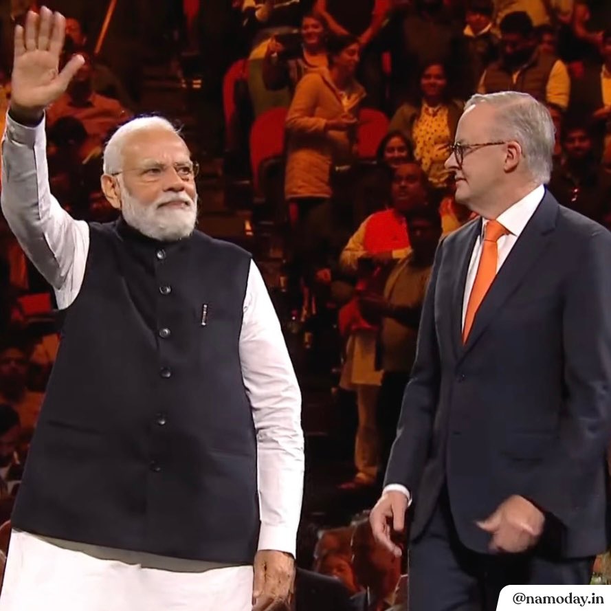 theranjanmayank's tweet image. pov- pm modi in sydney

#PMModi #PMModiInAustralia #modiinaus