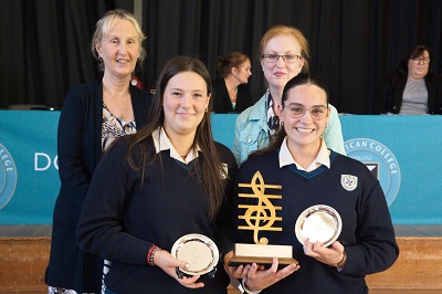 Congratulations to Sarah Flood and Jessica Griffey on winning the Aoife King Memorial Music Prize.