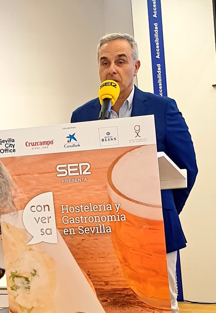 Participamos en "Conversa Hostelería y Gastronomía en Sevilla" organizado por <a href="/RadioSevilla/">Radio Sevilla</a>, para hablar de la necesidad de digitalización y formación del sector y de Eazle, nuestra plataforma para ayudar a nuestros hosteleros a ser más rentables.
<a href="/Heineken_ESCorp/">HEINEKEN España</a>