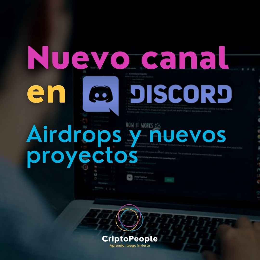 Cripto_People's tweet photo. 🆕 Nuevo canal en nuestro Discord: "Airdrops y nuevos proyectos", donde iremos publicando información sobre proyectos interesantes, algunos con posibilidad de Airdrop. Únete en https://t.co/knxUkZajp5

#airdrop #Discord #blockchain #criptomonedas #cripto #analisistecnico https://t.co/WcluHhR9PT
