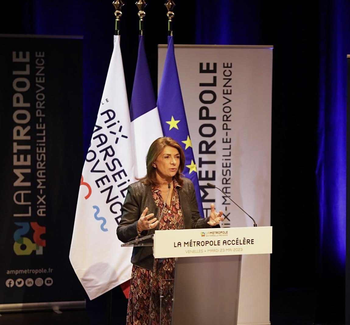 Martine Vassal tweet media