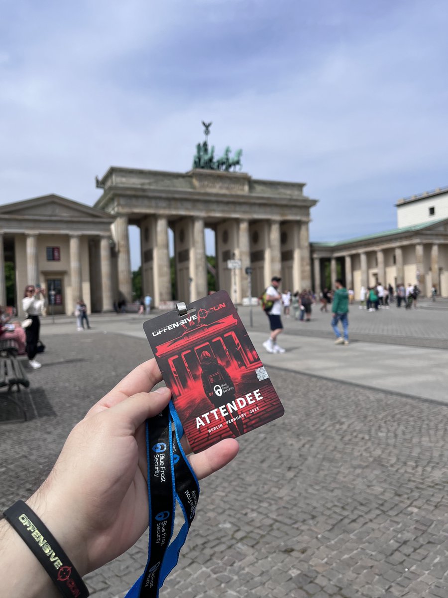 Thanks everyone for organizing such an amazing event. I had a wonderful time. See you next year !

<a href="/offensive_con/">offensivecon</a>