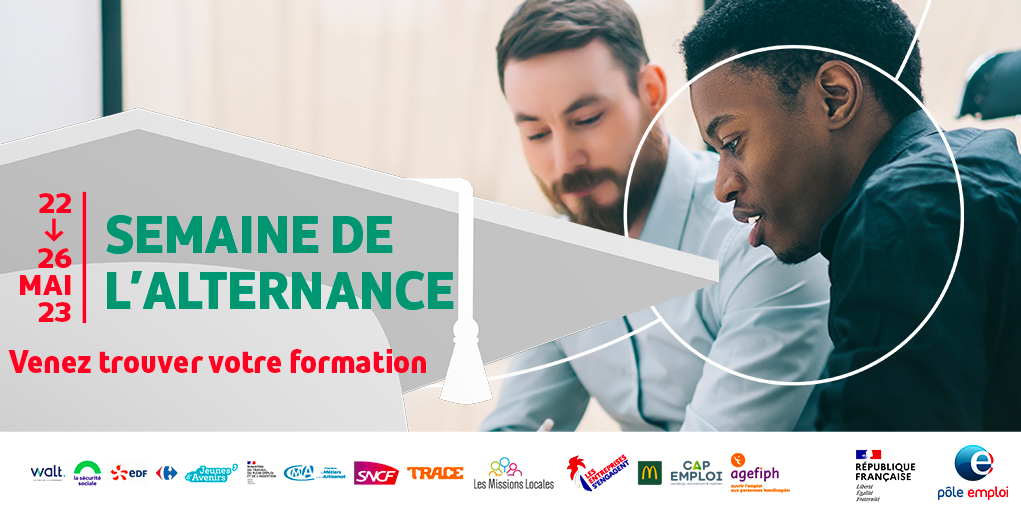 Semaine de l'#alternance | Se former en travaillant, c’est la particularité des contrats en alternance qui permettent de préparer un diplôme du CAP au Bac +5. Les résultats sont là : 65% des alternants sont en poste six mois après la fin de leurs études pole-emploi.org/regions/proven…