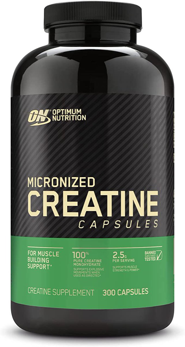 Optimum Nutrition Micronized Creatine Monohydrate Capsules, Keto Friendly, 2500mg, 300 Capsules (Packaging May Vary)

$84.00

https://t.co/bQv4MnjAst https://t.co/nRn4ee9z7s