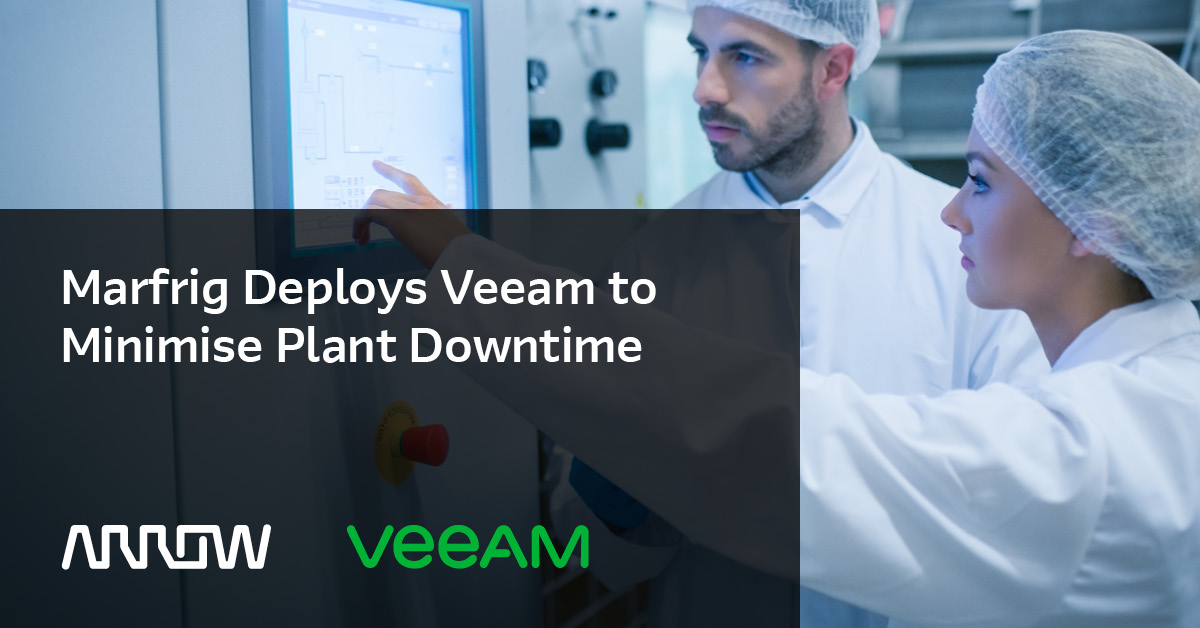 Learn how Veeam helped Marfrig achieve 100% data availability and protect their Brazilian operations from downtime. Read the success story now: arw.li/6013OVGaL

#sucessstory #veeam #data #protection #datarisk