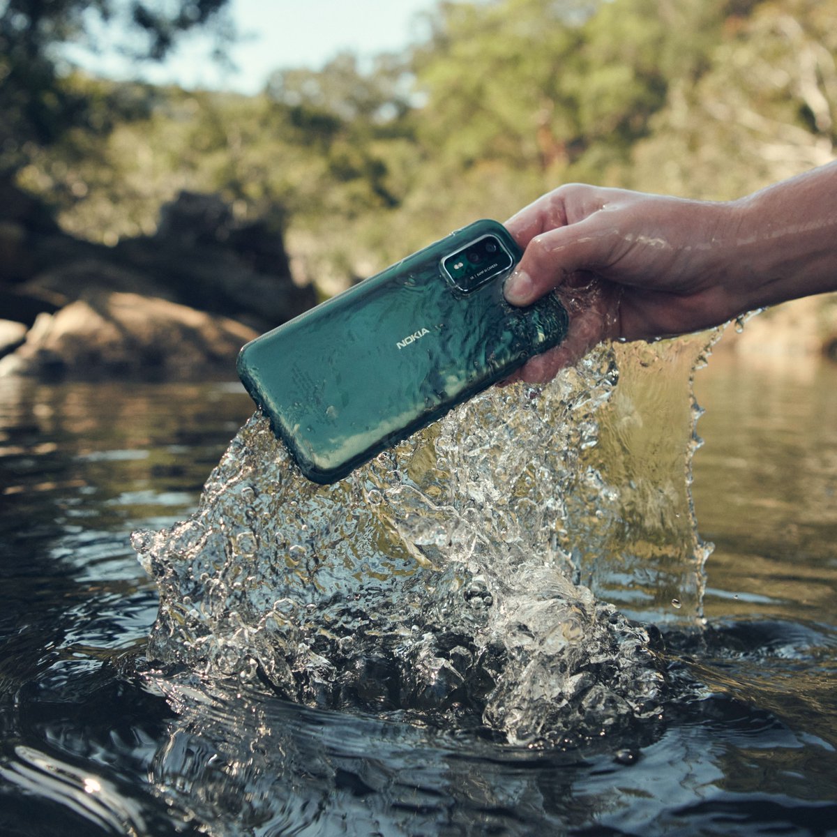 The #NokiaXR21 has a IP69K Water Resistant grading...

Meaning no more using rice to dry your phone out 😜

Discover more features 👉  nokia.ly/425mhR2
