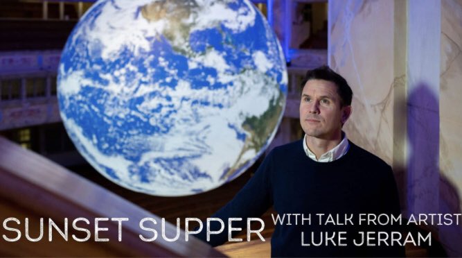 We’re delighted to announce that Luke Jerram, Gaia artist, is joining us for a talk on Fri 30 Jun. Experience Gaia at its best with sunset supper & be inspired by the breathtaking artwork & story behind Gaia from the artist himself. landmarkartscentre.ticketsolve.com/ticketbooth/sh… @lukejerram