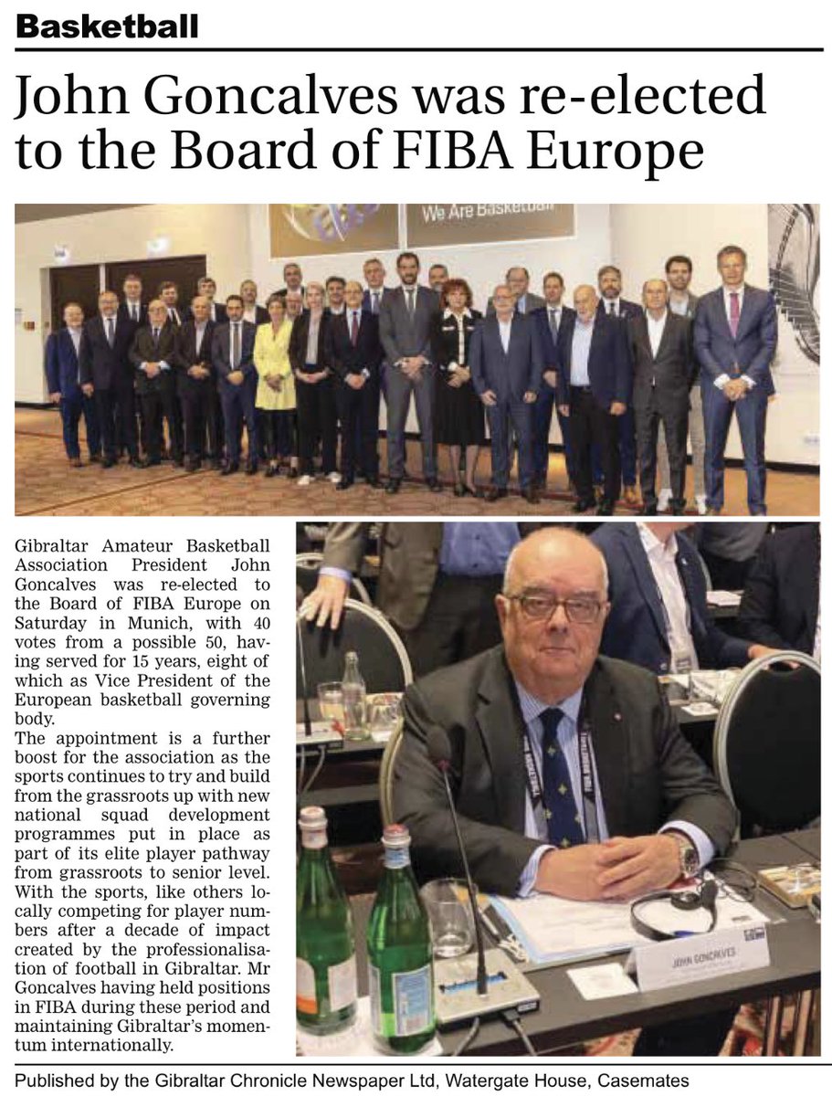 ... Amazing news for Mr.Gonçalves, for <a href="/FIBA/">FIBA Basketball</a> and for <a href="/GibraltarBasket/">Gibraltar Basketball</a>. Massive congratulations 🇬🇮... #WeTheRock