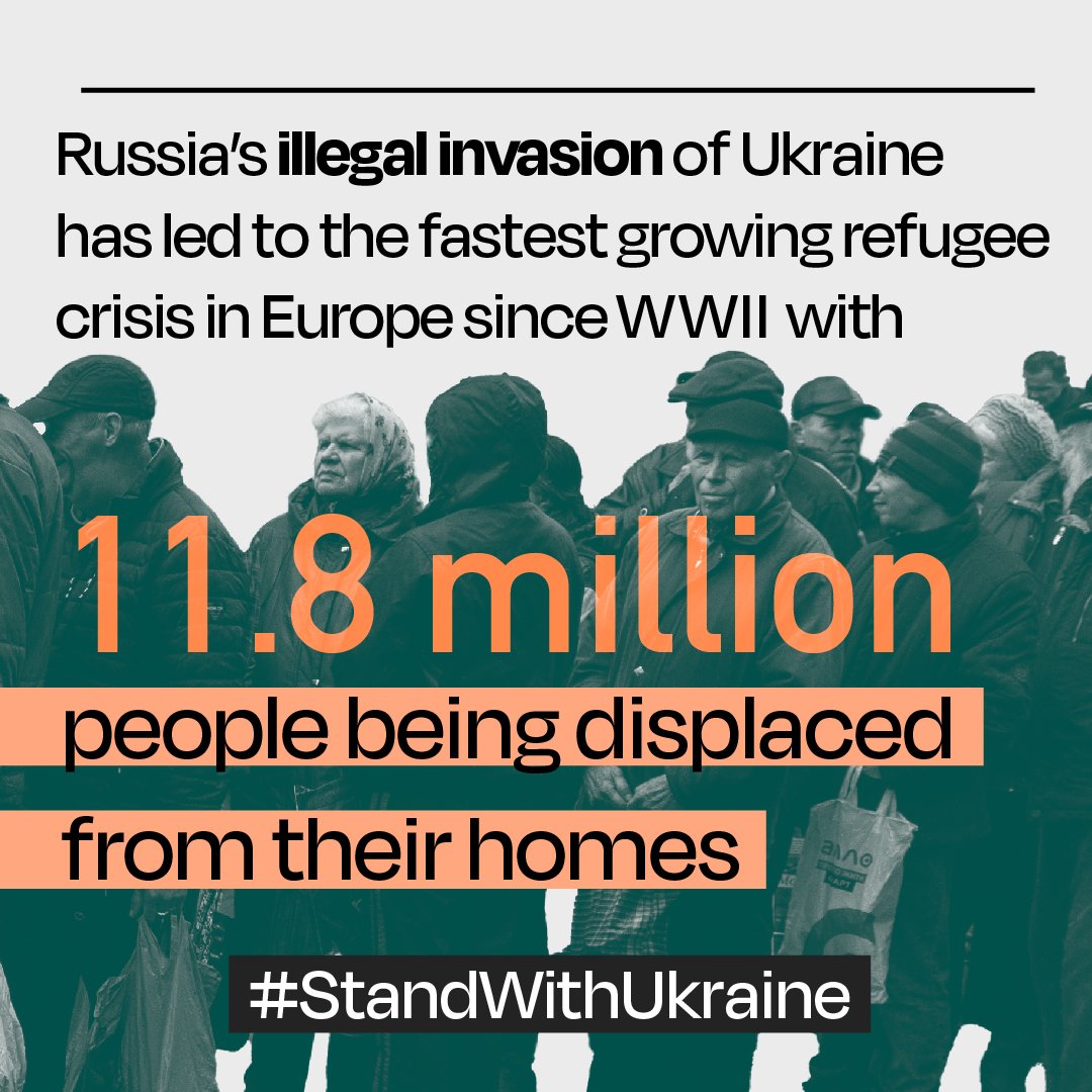 Foreign, Commonwealth & Development Office (@FCDOGovUK) on Twitter photo 2023-05-29 16:02:00 More than 11 million people have been displaced due to Russia’s continued attacks on Ukrainian civilian areas. The Kremlin falsely claims that civilians and their infrastructure are not targeted. This is a #WarBuiltOnLies. #StandWithUkraine More than 11 million people have been displaced due to Russia’s continued attacks on Ukrainian civilian areas. The Kremlin falsely claims that civilians and their infrastructure are not targeted. This is a #WarBuiltOnLies. #StandWithUkraine