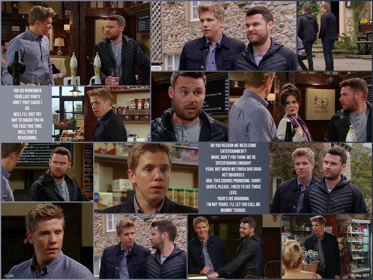 Six years ago, Aaron and a housewarming party? Okay… #Robron #LivingInTheRobronBubble #CanonIsDead #Soulmates #OTP