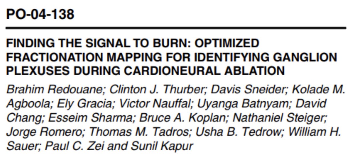 Davis Sneider (@davissneider) on Twitter photo Honored to partner with so many great EP leaders to advance our understanding of our mapping tools at #HRS2023
<a href="/syang_md/">Shu Yang</a> <a href="/rdangeloMD/">Robert D'Angelo</a> <a href="/EPentraining/">Clinton Thurber MD</a> <a href="/BidmcCvi/">BIDMC CVI</a> <a href="/Brigham_EP/">Brigham EP</a> <a href="/AbbottCardio/">Abbott Cardiovascular</a> Honored to partner with so many great EP leaders to advance our understanding of our mapping tools at #HRS2023
<a href="/syang_md/">Shu Yang</a> <a href="/rdangeloMD/">Robert D'Angelo</a> <a href="/EPentraining/">Clinton Thurber MD</a> <a href="/BidmcCvi/">BIDMC CVI</a> <a href="/Brigham_EP/">Brigham EP</a> <a href="/AbbottCardio/">Abbott Cardiovascular</a>