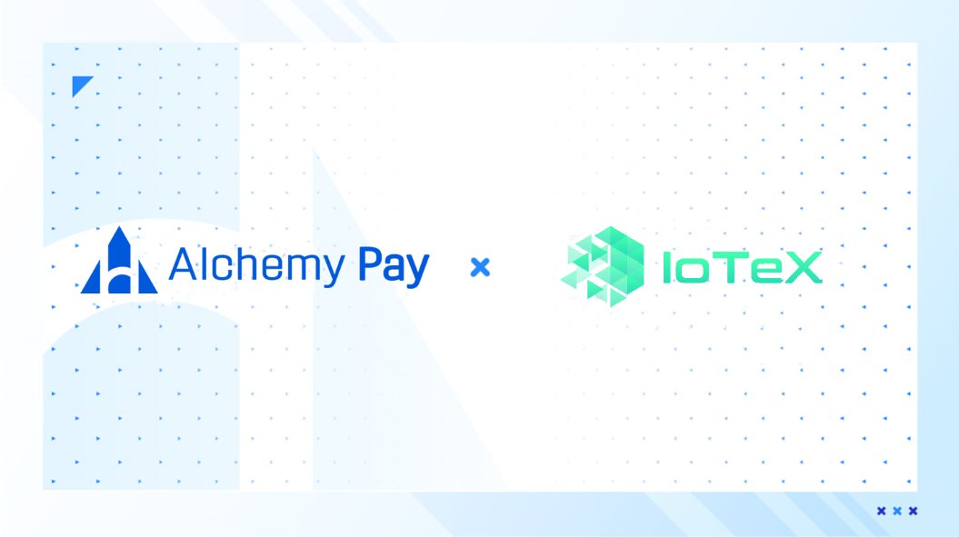 AlchemyPay's tweet photo. .#AlchemyPay has teamed up with @iotex_io for on &amp; off ramp and integrated $IOTX on its ramp. Now users can easily buy and sell these tokens using fiat currency in a compliant, secure and seamless way.

Read more here:
https://t.co/RxzWY2a95a

$ACH https://t.co/0GySnMHWZr