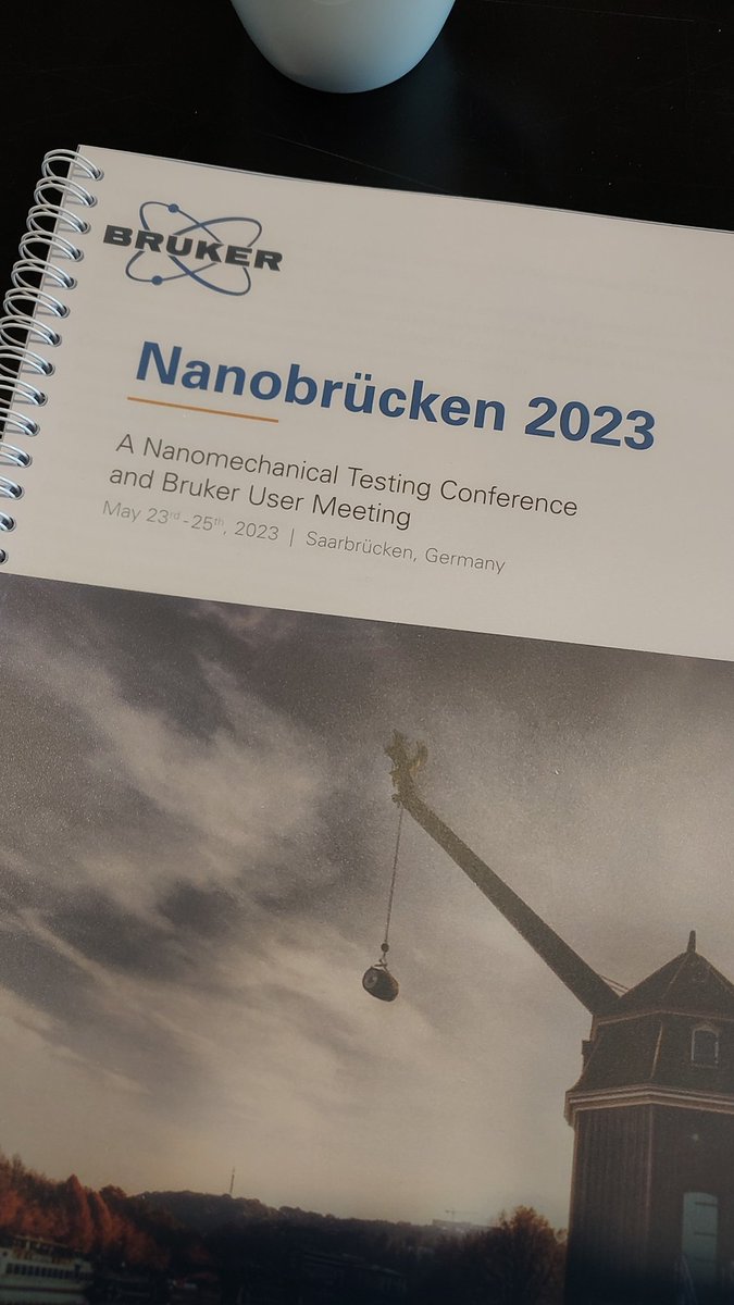 First session of talks finished. Already learned a lot in nanomechanical testing and there are still many talks to go.
<a href="/BrukerNano/">Bruker Nano Surfaces & Metrology</a> <a href="/bruker/">Bruker</a>