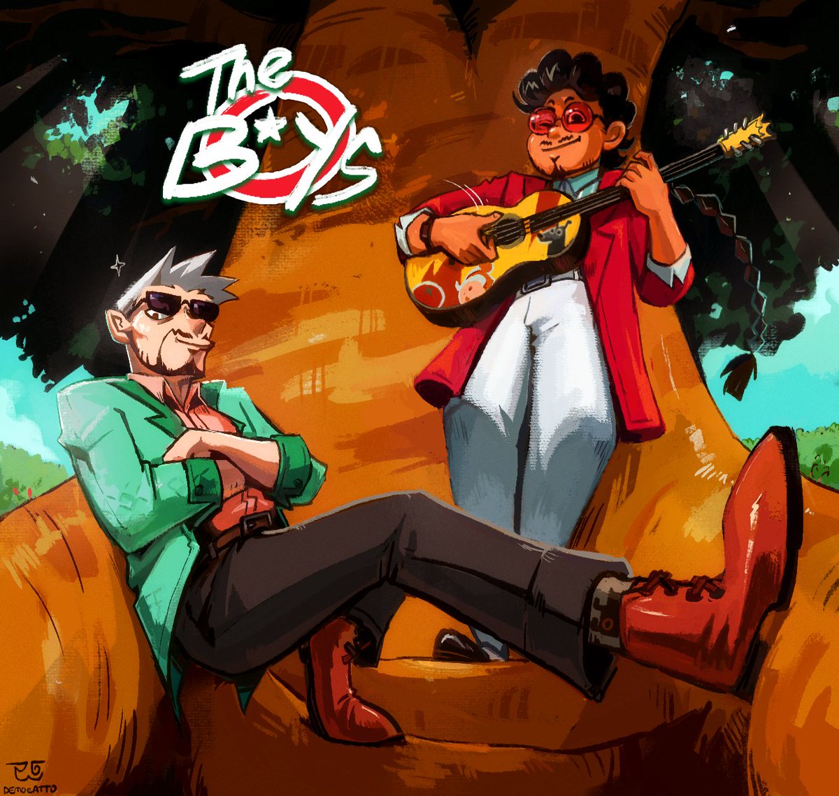 「Amazing fan art done for me by the lovel」|Philtomato 🍅のイラスト