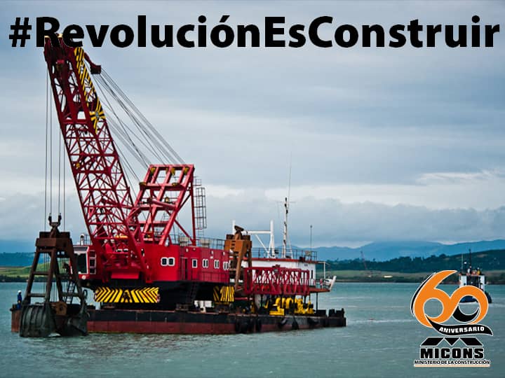 Muchas felicidades a los trabajadores del MiCONS en su 60 Aniversario.
#60AniversarioMicons
#CubaConstruye
#RevoluciónEsConstruir @Cubamicons y @Conavil_ECM. 
#LatirXUn26DeVictorias. 🇨🇺 👷🏼‍♂️👷🏽‍♀️