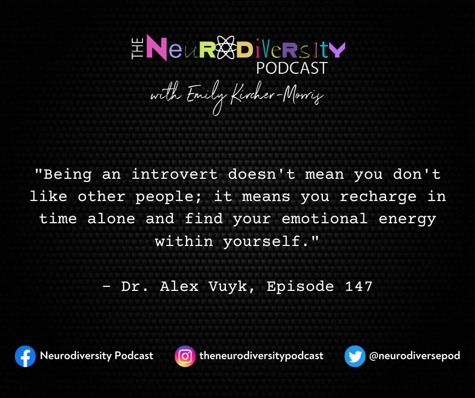 NeurodiversePod's tweet photo. Does our personality type impact neurodiversity? Check out episode 147 with Dr. Alex Vuyk: https://t.co/UGBmlvrcaw 
Looking to learn more about neurodiversity? Check out our FB group: https://t.co/0cCODmEvq0 
#neurodiversitypodcast #personalitytypes #neurodiversity @alexvuyk https://t.co/LzbmJTfSzp