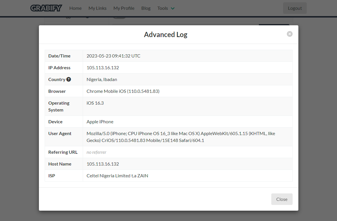 Lena couldn't help herself, so she clicked the link 🤣

But that raises another important question: how is she going to get the fridge back to Nigeria?