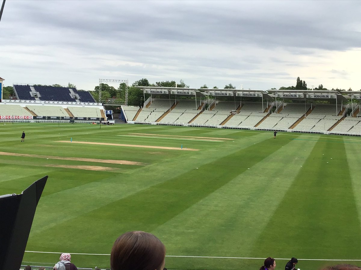 Children from across Leigh Trust  are enjoying their day out at Edgbaston Cricket ground. #PESSPA #cricketforall @leightrustb8 @LeighPrimary @NansenSchool @wyndclf @MarlboroughPrim