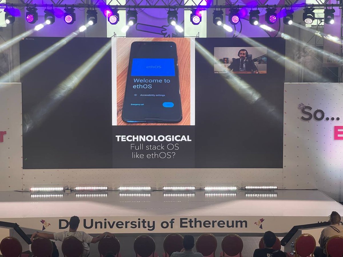 tknomicscom's tweet photo. Communities can negotiate with institutions only if states don't have direct access to community assets. We need to build decentralised infrastructure to protect our assets from institutions and companies including Google or Apple - our takeaway from @balajis talk at @EDCON2023 https://t.co/34wNHGRWru