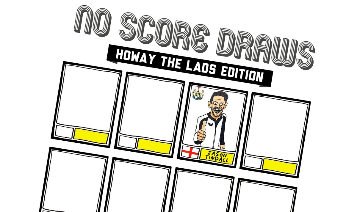 Today's project: DRAWING NEWCASTLE UNITED (albeit badly)

Newly qualified for Big Cup, it's time to bring them back down to earth. Coming up: 24 extremely questionable doodles. We'll start with Jason Tindall, who we understand likes to be first 🧵

[includes ALT text x)