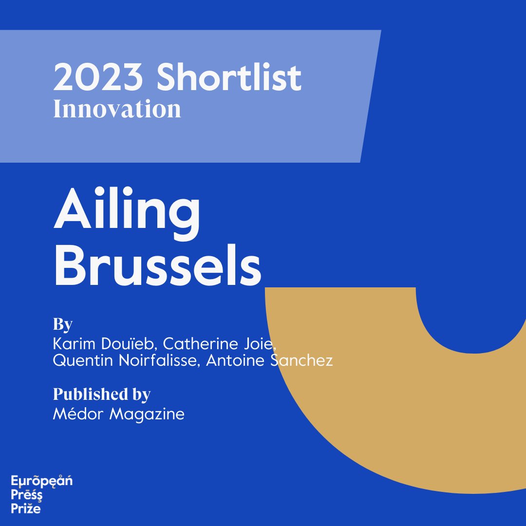 How harmful is Brussels for your health? @karim_douieb, @JoieCatherine, @q_noirfalisse and @_palayam answer this question, offering a portrait of a city where inequalities operate in a vicious circle. europeanpressprize.com/article/ailing…