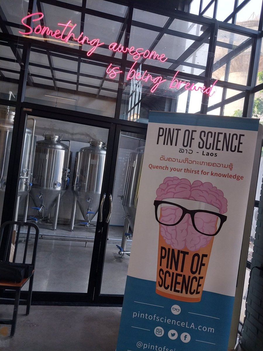 Getting ready for night 2 of #pint23 in #Laos! Join us at CoreBeer #vientiane #pint23LA