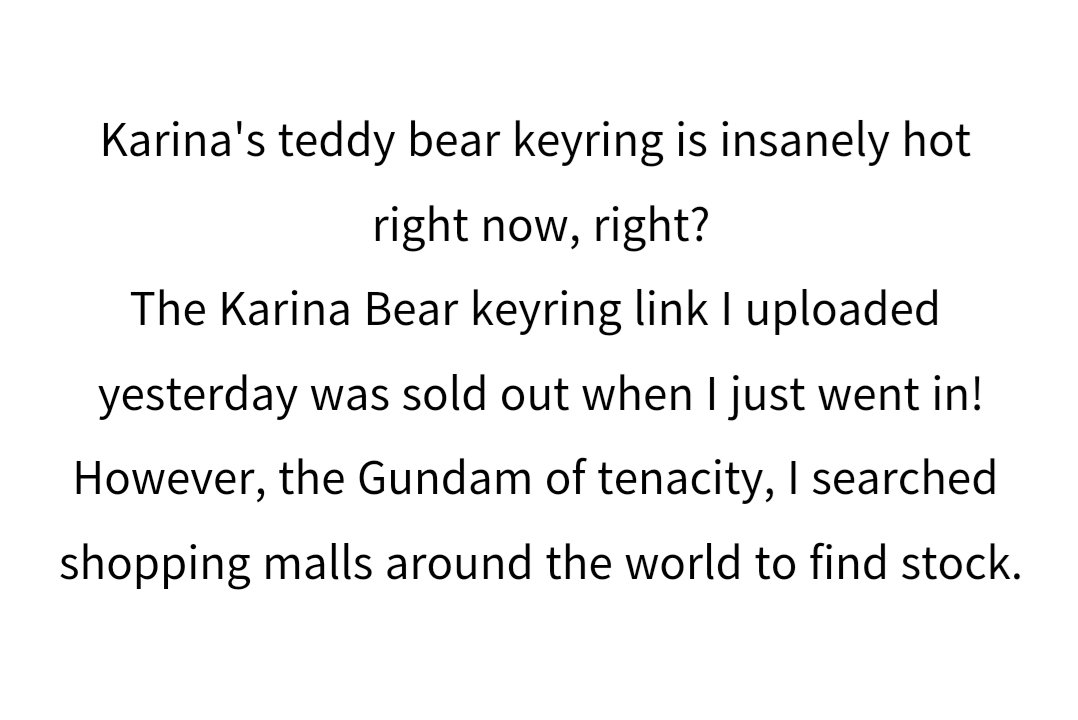 karinachartss's tweet photo. Naver Blog | #KARINA's fashion Items + hair colour that's popular these days →

①
"Karina's teddy bear keyring is insanely hot right now, right? The link I uploaded yesterday was sold out when I just went in!"

🔗https://t.co/DFdEEWUUVf

#카리나 #에스파 #aespa @aespa_official https://t.co/Hoe9ATxJZt