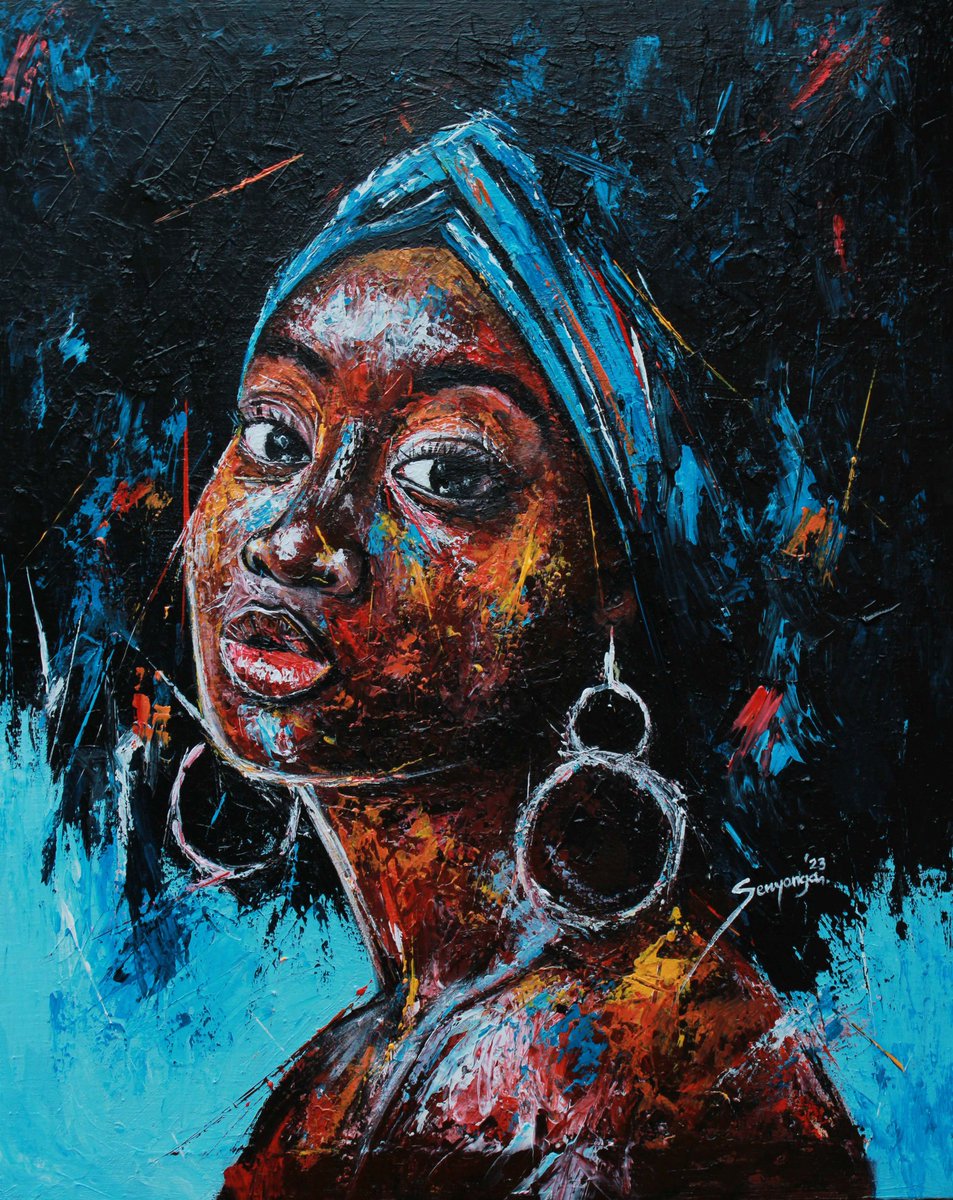 CALM THOUGHTS
75x60cm
Acrylics on canvas
SOLD 🔴
Recently sold at the @AffordableArtKE Thanks to the organizers & everyone who showed up to support the artists 👩🏾‍🎨
.
.
.
#art #artist #humanity #kenya #nairobi #portrait #figurativeart   #contemporaryart