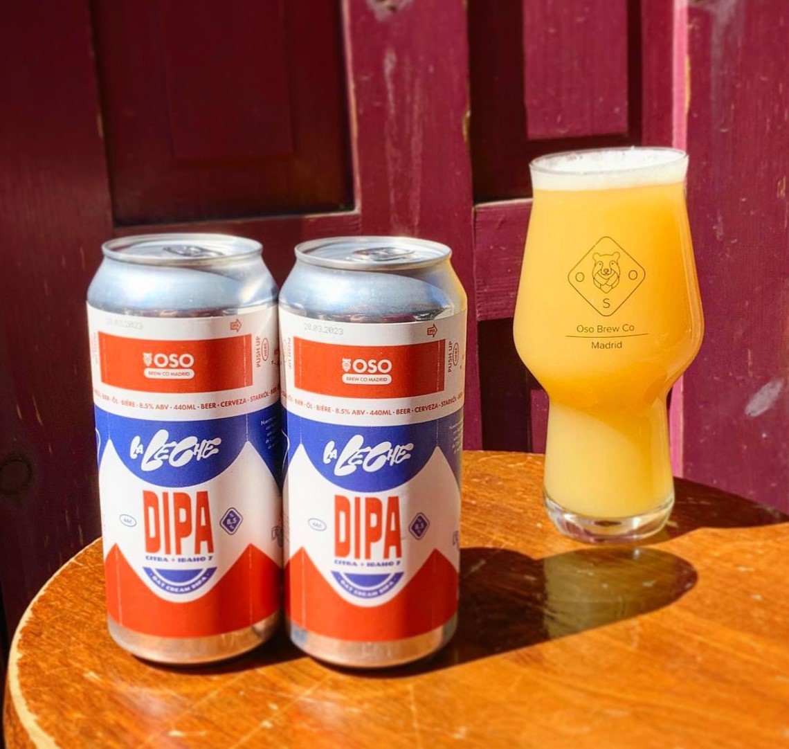 First up on tap & in cans at our @osobrewco Tap Takeover - La Leche DIPA: Citra + Idaho 7! 🍊🥤💥🥤🍊 This 8.5% Double IPA is brewed super smooth with a dose of lactose and oats, then hopped with 30g/L of Citra and Idaho 7 for maximum tropical notes. 🤙