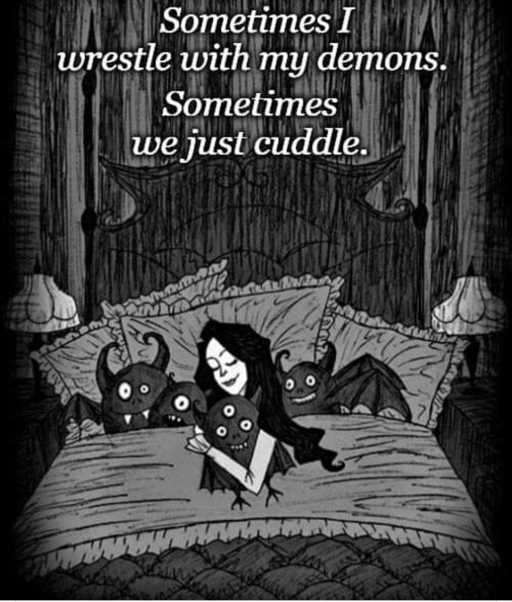 Fuck...so goddamn horny. 😮‍💨 Wish I could conjure a demon lover. 😈 
#mentallyill #hypersexual #horny