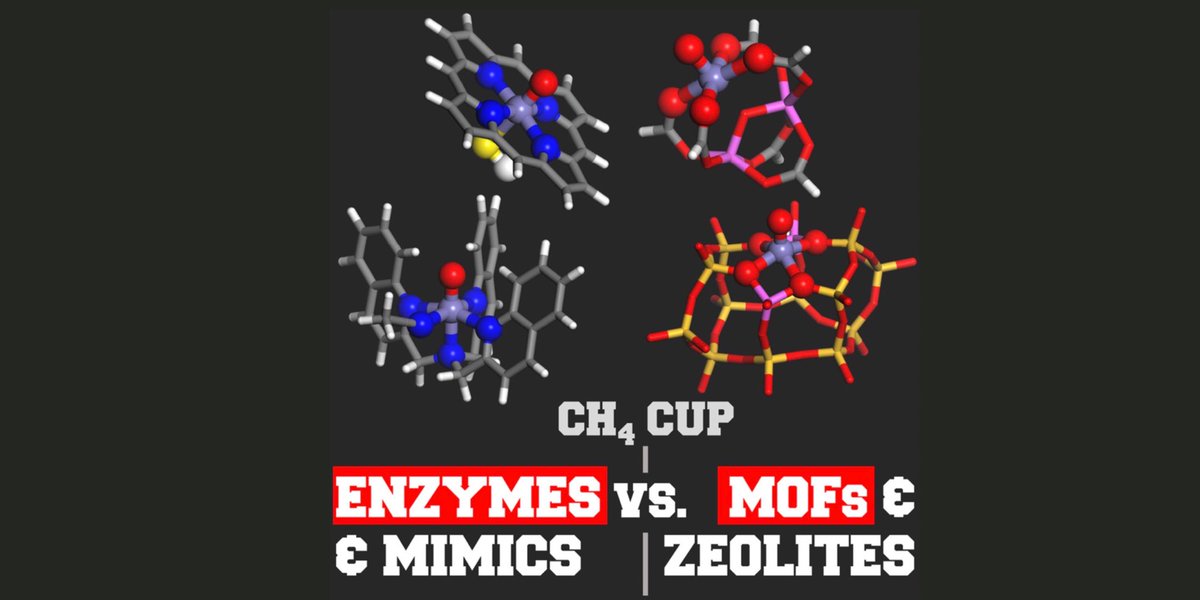 #Enzymes are the best catalysts. No biomimetic #MOFs #zeolite can rivaling.
Where do we go wrong?

We answer this life question by identifying how to overcome limits for synthetic methane-to-methanol catalysts
#compchem @gagliardi8 <a href="/CLuChem/">Connie Lu</a> <a href="/CellRepPhysSci/">Cell Reports Physical Science</a>
t.ly/2uWZX