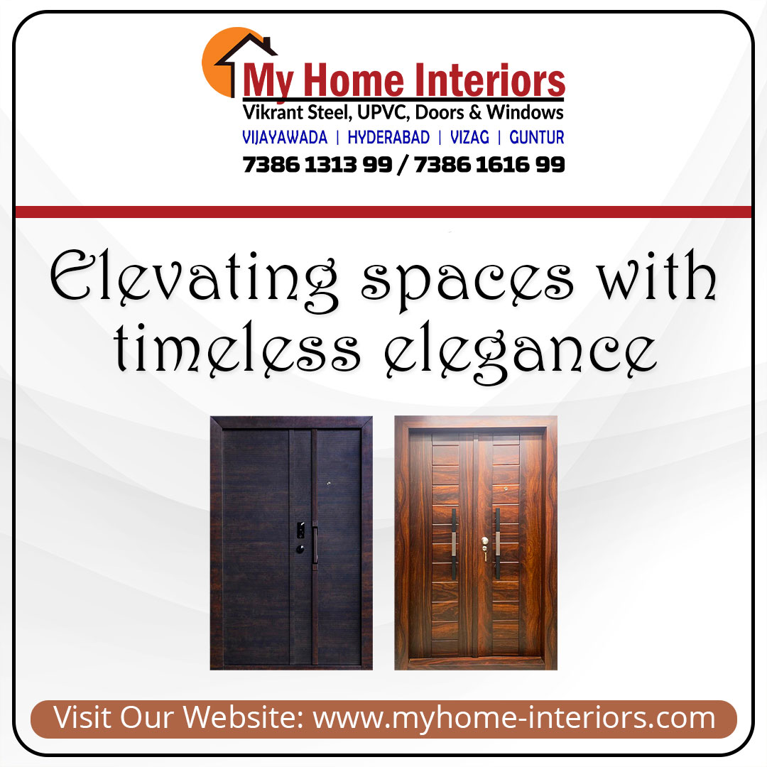 Get super stunning steel doors and windows for your home & office to bring a rich and elegant look. 

myhome-interiors.com

#steeldoors #steelwindows #steelmetaldoors #UPVC #UPVCDoors #UPVCWindows #DoorManufacturers #WindowManufacturers #Doorsuppliers #windowsuppliers