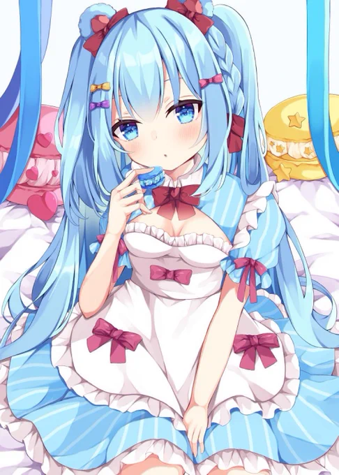 #1日でフォロワー何人増えるかチャレンジ 寒色は良いぞ〜
