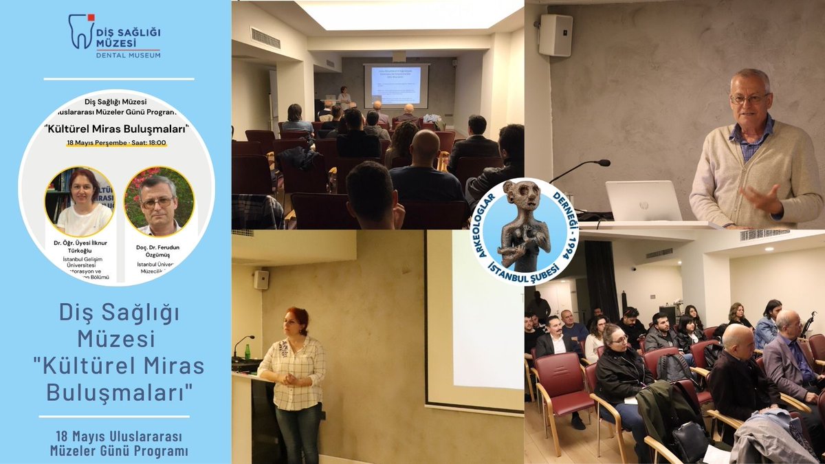 18 Mayıs Uluslararası Müzeler Günü kapsamında Diş Sağlığı Müzesinde gerçekleştirilen konferansa yönetim kurulu olarak konuk olduk. Teşekkür ederiz.
#18Mayıs