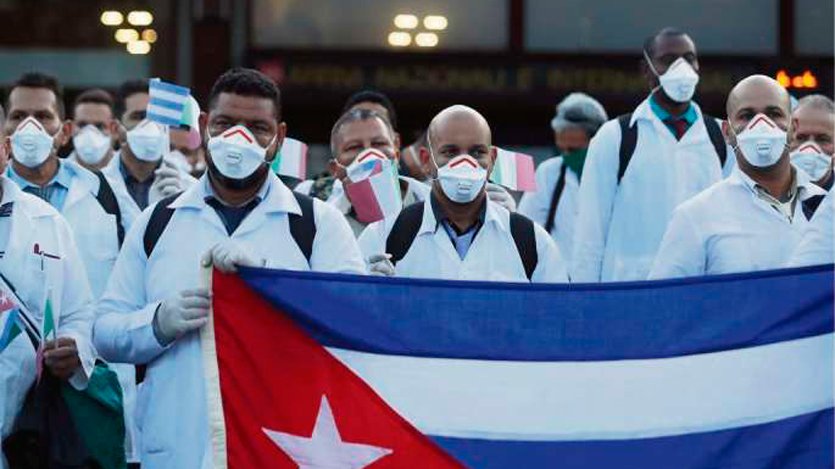 Todo el agradecimiento, reconocimiento y admiración de nuestro pueblo a los trabajadores de la Salud que día tras día, en tierras extranjeras, ponen en alto el nombre de #Cuba. #60AñosSalvandoVidas #CubaCoopera