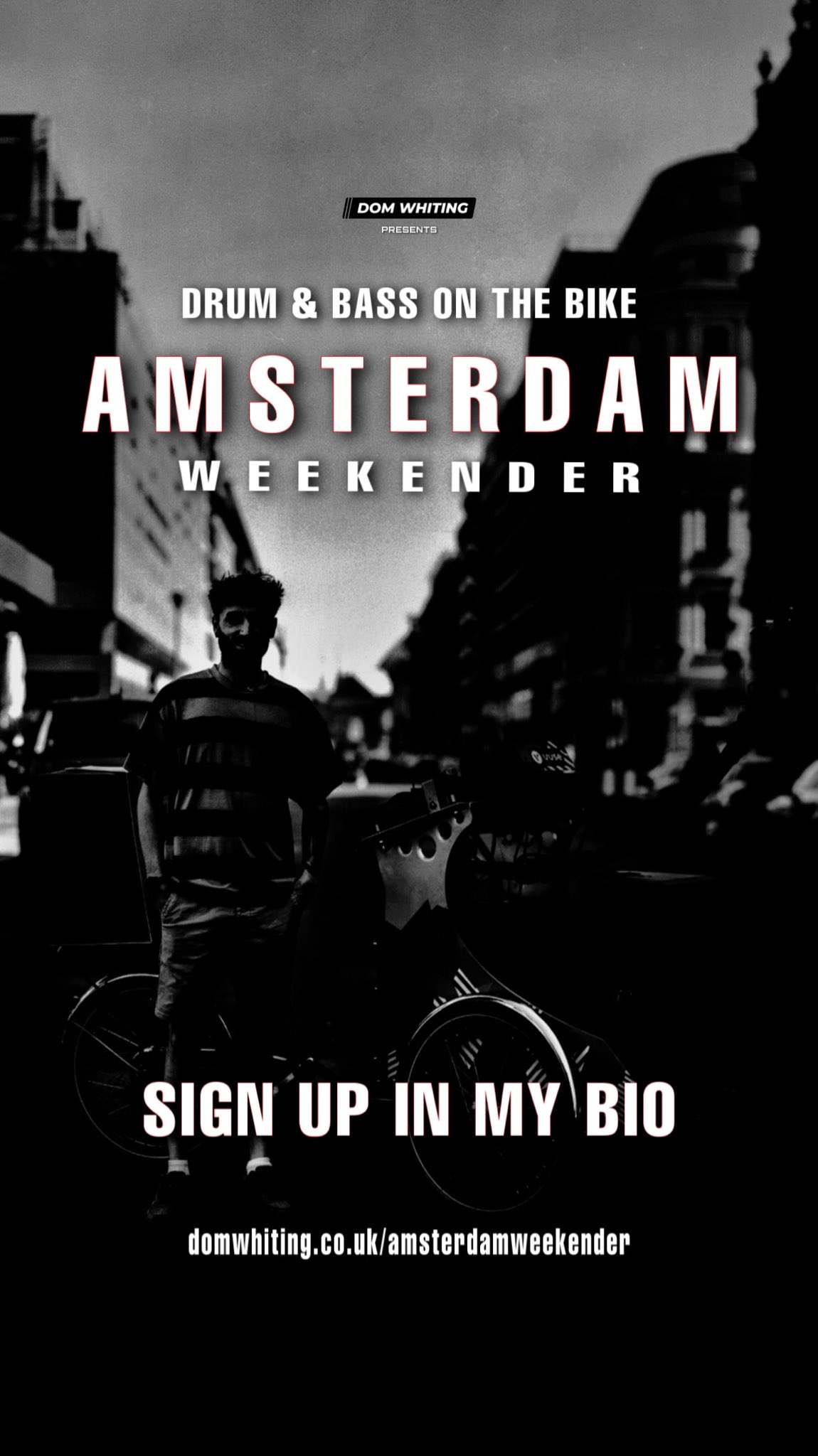 Domonic on Twitter "Drum & Bass On The Bike AMSTERDAM WEEKENDER