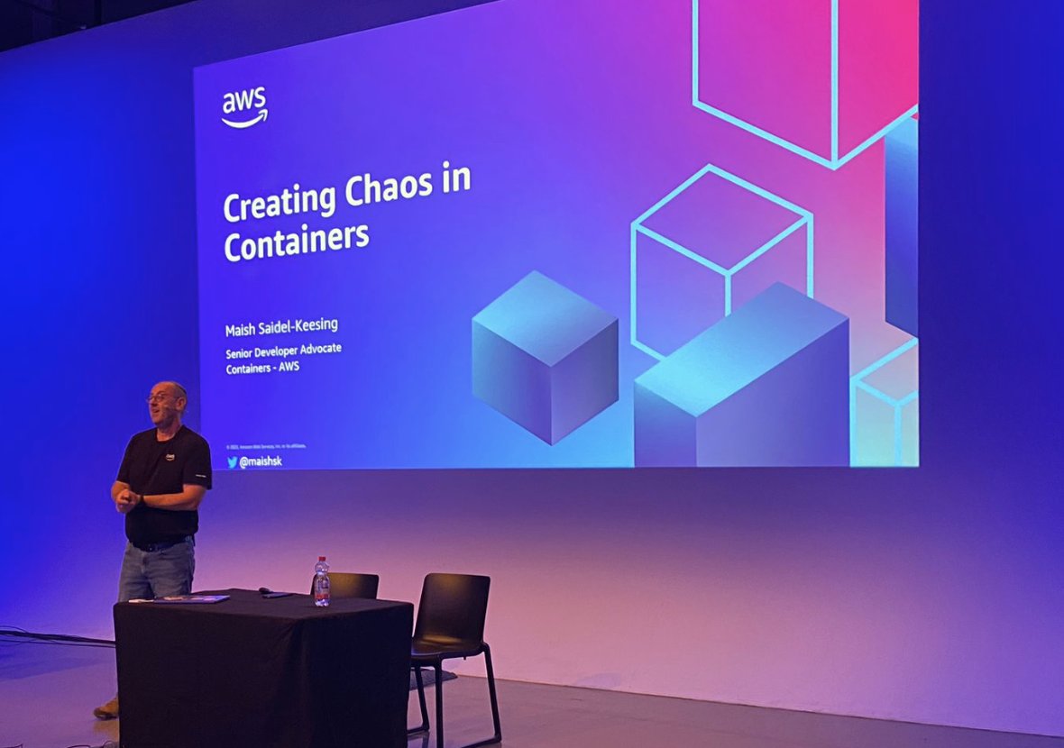 Discover the art of controlled chaos in containerized environments during @maishsk his talk, 'Creating Chaos in Containers.' Packed with insights, this session will revolutionize your approach to resilience! 

#ChaosEngineering #Containers #VoxxedDaysBrussels