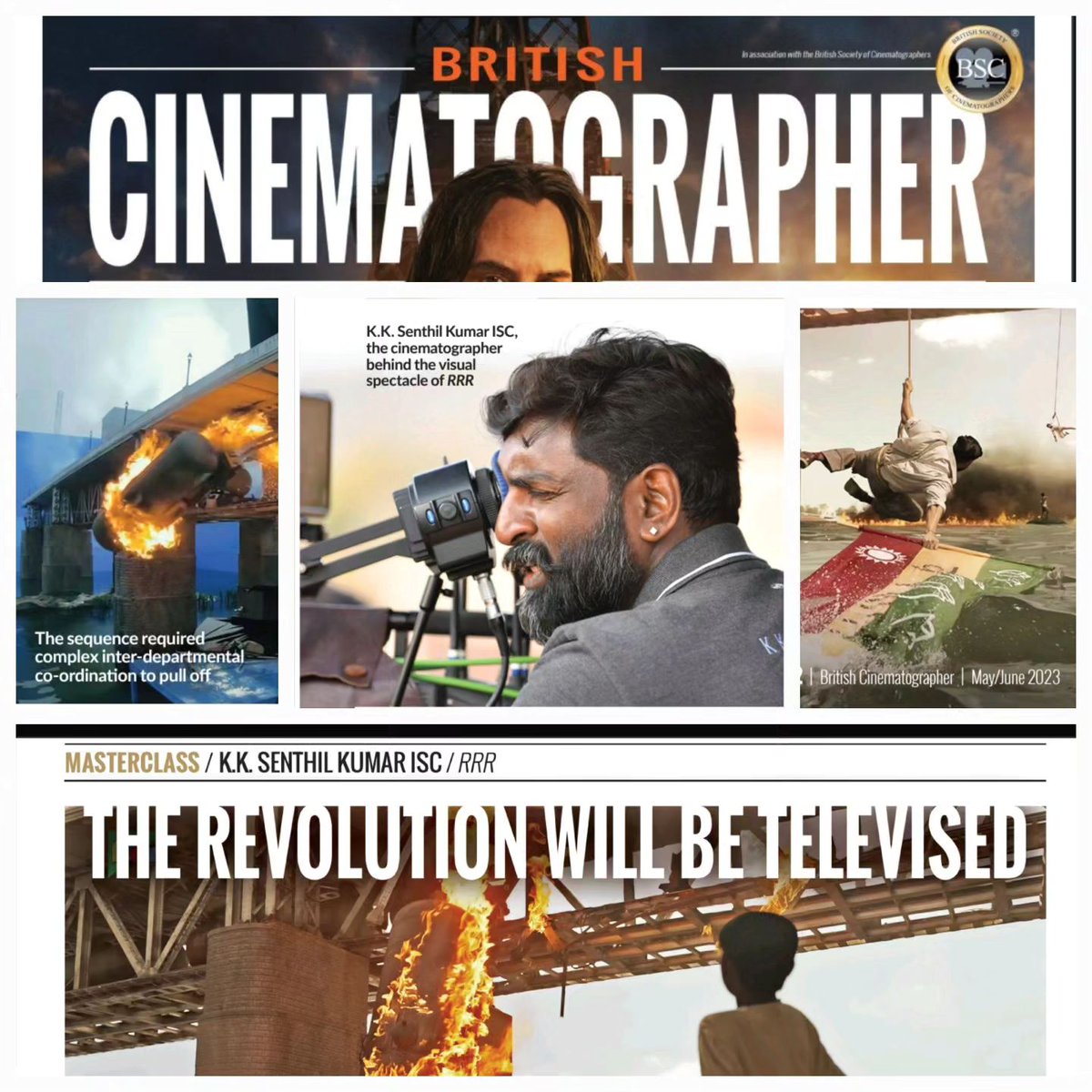 TCA (@theofficialtca) on Twitter photo π·π·π·π·π·π·π·π·
"It is an honor and a proud moment for TCA as our member and Director of Photography, KK Senthil Kumar garu, has been featured in "British Cinematographer magazine"
We extend our heartfelt congratulations to him on this outstanding achievement.
π·π·π·π·π·π·π·π·. π·π·π·π·π·π·π·π·
"It is an honor and a proud moment for TCA as our member and Director of Photography, KK Senthil Kumar garu, has been featured in "British Cinematographer magazine"
We extend our heartfelt congratulations to him on this outstanding achievement.
π·π·π·π·π·π·π·π·.