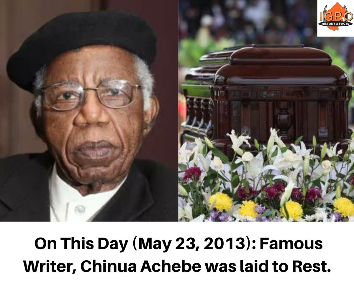 Today we remember one of the greatest writers of all time, a true Biafran who dedicated most of his works towards the restoration of Biafra. May he continue to rest on as this generation of Biafrans has taken courage and motivation from his works, to keep on pushing for freedom…