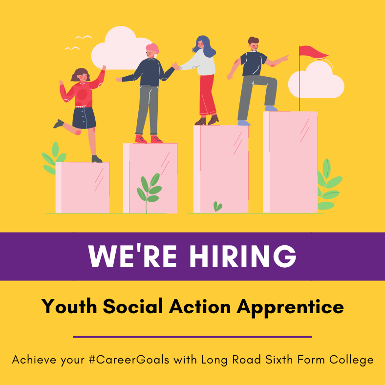 APPLY NOW: bit.ly/431Plcj

Are you passionate about making change & working with young people? In this role you will increase and embed high quality #socialaction opportunities for students across @LR6FC, @CRC_College & @LutonSixthForm

Closes: 18/06/23

#Apprenticeship