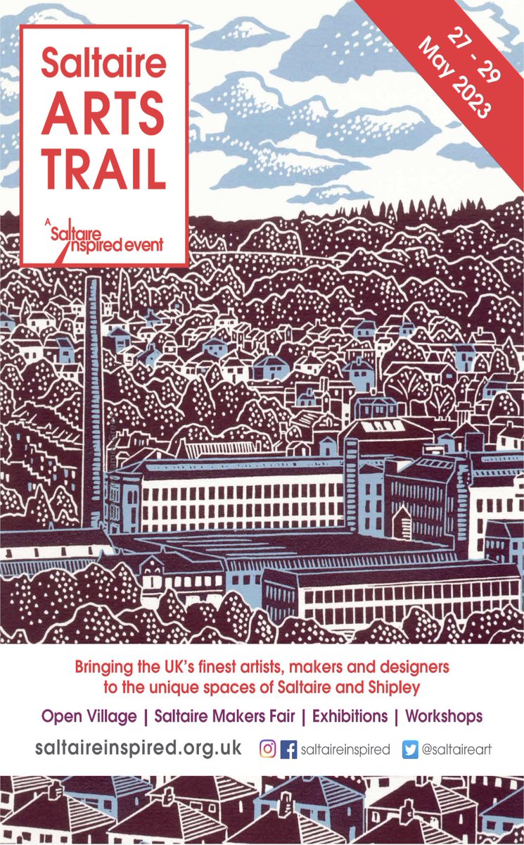 Join me this weekend as I open my studio doors as part of Saltaire Arts Trail. Find out more here - mailchi.mp/732ef2fb1853/i…